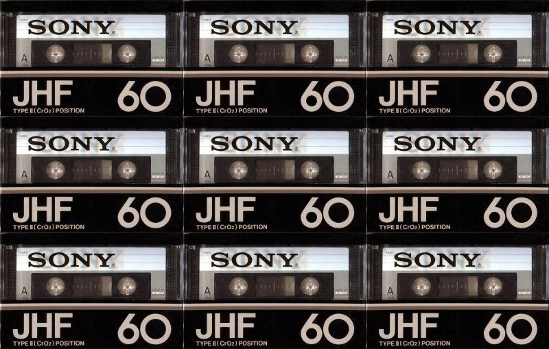 Compact Cassette: Sony  - JHF 60