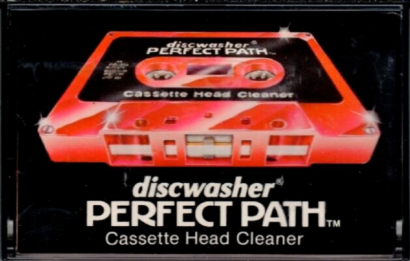 Compact Cassette Discwasher Perfect Path Cleaning Cassette 1988 USA