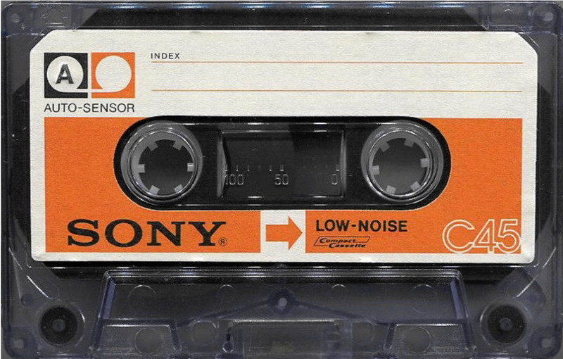 Compact Cassette Sony 45+2 Type I Normal 1974 USA