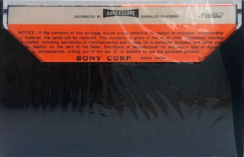 Compact Cassette: Sony  -  45+2