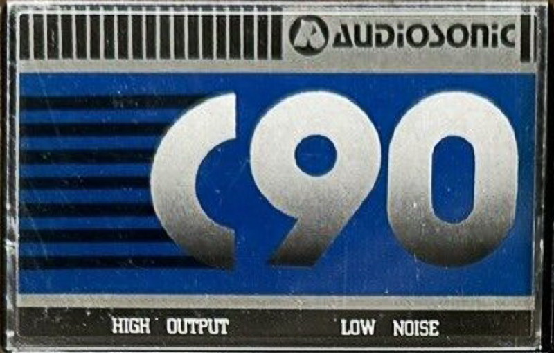 Compact Cassette Audiosonic 90 Type I Normal 1980 China