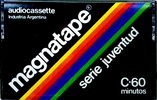 Compact Cassette Magnatape 60 Type I Normal Latin America