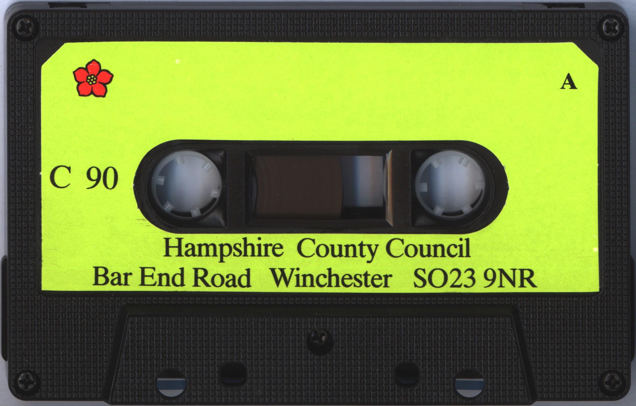 Compact Cassette Hampshire 90 Type I Normal UK