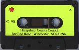 Compact Cassette Hampshire 90 Type I Normal UK