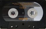 Compact Cassette Maxell UDII / UD2 90 Type II Chrome 1988 Europe