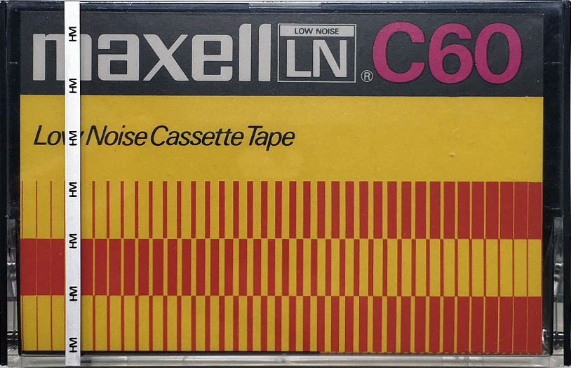 Compact Cassette Maxell LN 60 Type I Normal 1975 Europe