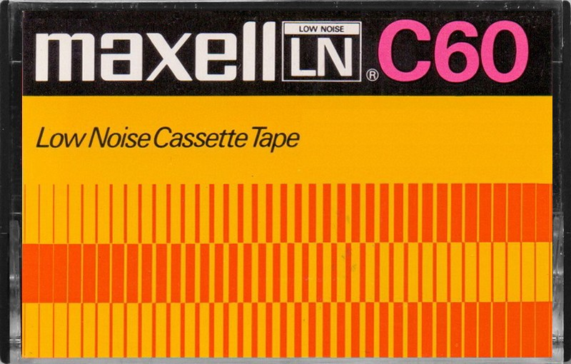 Compact Cassette Maxell LN 60 Type I Normal 1975 Europe