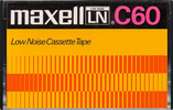 Compact Cassette Maxell LN 60 Type I Normal 1975 Europe