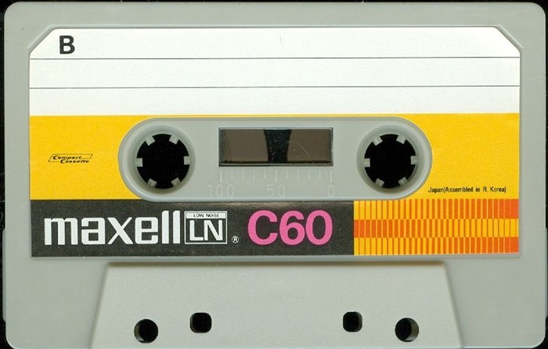 Compact Cassette Maxell LN 60 Type I Normal 1975 Europe