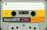 Compact Cassette Maxell LN 60 Type I Normal 1975 Europe