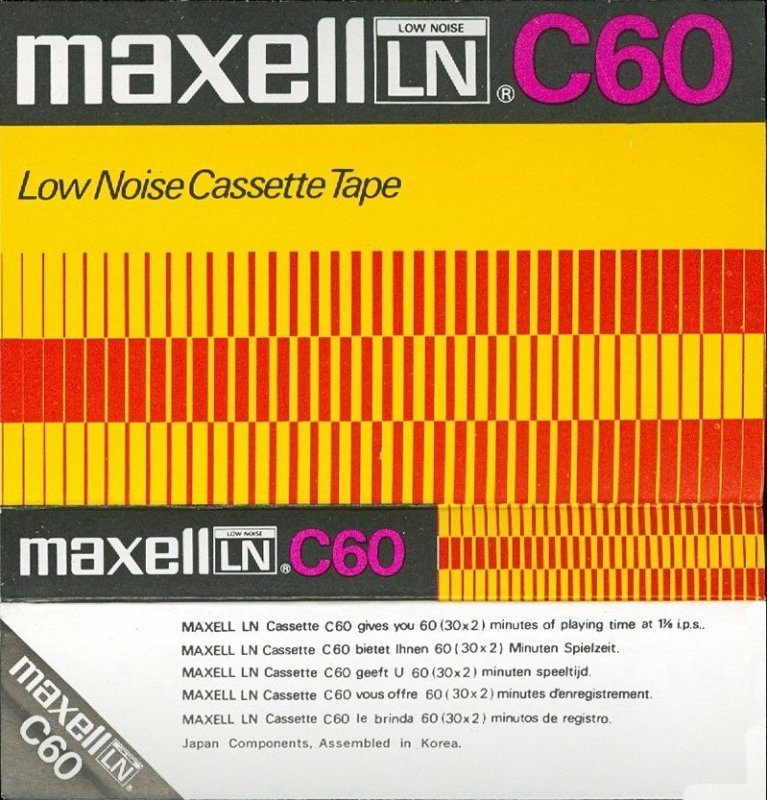 Compact Cassette: Maxell / Hitachi Maxell - LN 60