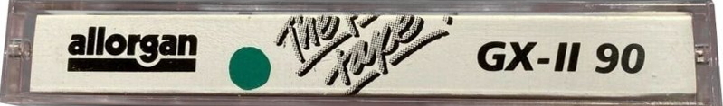 Compact Cassette Allorgan GX-II 90 Type I Normal 1988 Germany