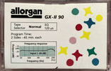 Compact Cassette Allorgan GX-II 90 Type I Normal 1988 Germany