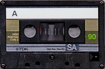 Compact Cassette TDK SA 90 Type II Chrome 1986 Australia, Europe