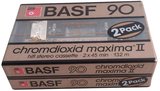 2 pack BASF Chromdioxid Maxima II 90 "CR-M II" Type II Chrome 1985 Europe
