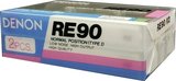2 pack Denon RE 90 Type I Normal 1987 Japan