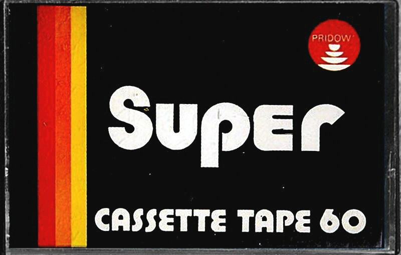 Compact Cassette Pridow 60 Type I Normal Europe