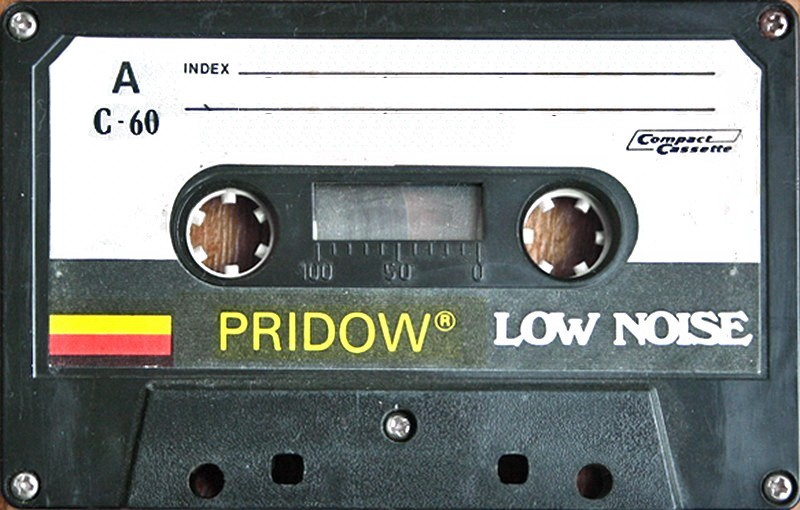 Compact Cassette Pridow 60 Type I Normal Europe