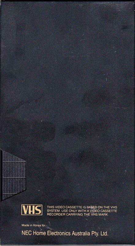 VHS, Video Home System NEC 180 Type I Normal Australia