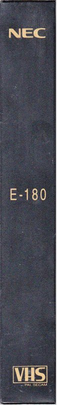 VHS, Video Home System NEC 180 Type I Normal Australia