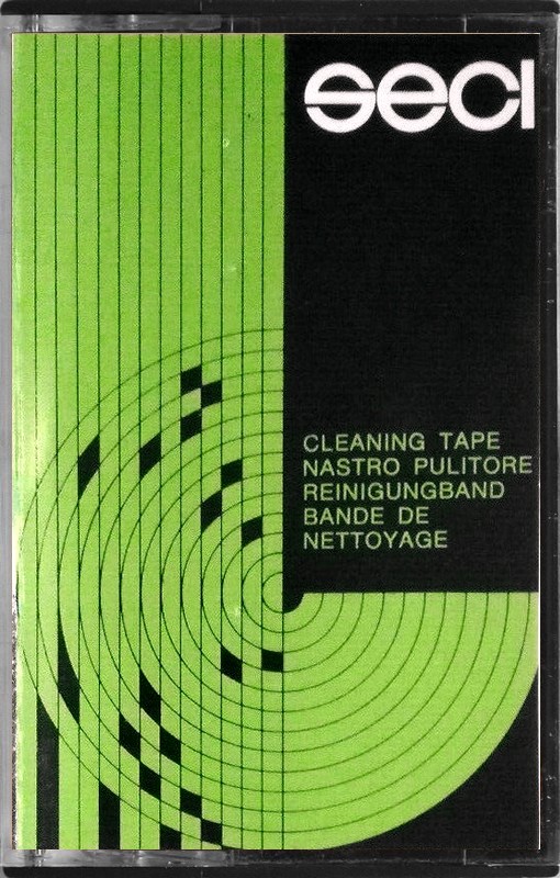 Compact Cassette Seci Cleaning Cassette 1977 Italy