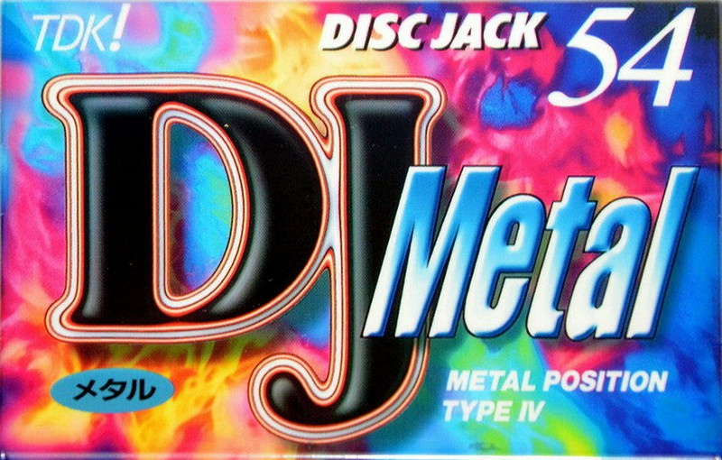 Compact Cassette: TDK  - DJ Metal 54