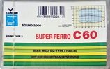Compact Cassette Sound 2000 Sound Tape 2 60 "Condor" Type I Normal 1987 Germany