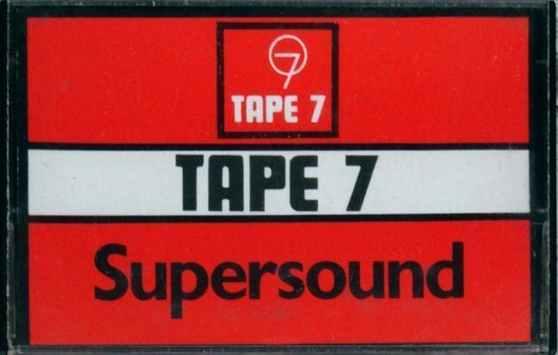 Compact Cassette Tape 7 90 "Supersound" Type I Normal