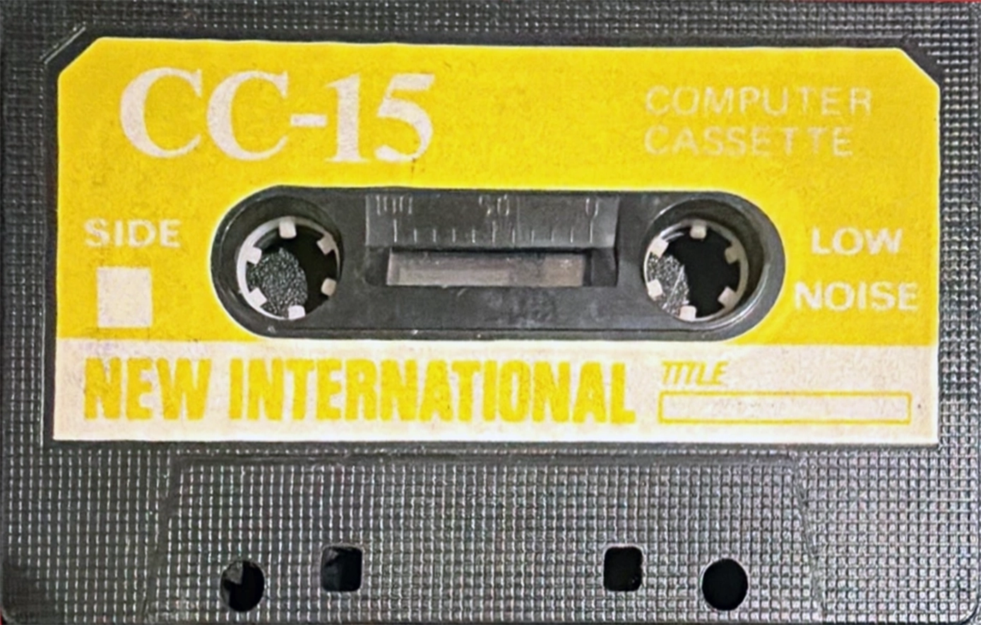 Compact Cassette New International 15 Computer Cassette Unknown Country