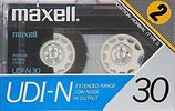 2 pack Maxell UDI-N 30 Type I Normal 1985 Japan