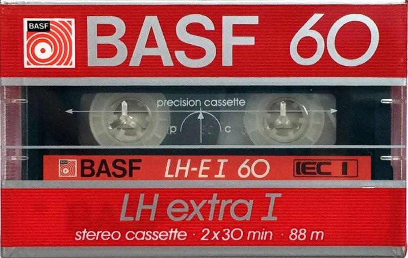 Compact Cassette: BASF  - LH Extra I 60