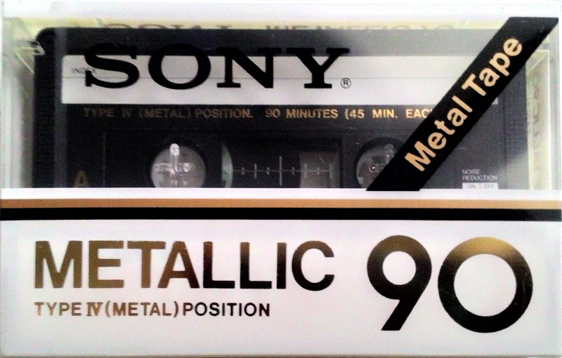 Compact Cassette Sony Metallic 90 Type IV Metal 1978 Japan