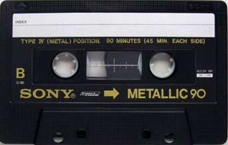 Compact Cassette: Sony  - Metallic 90