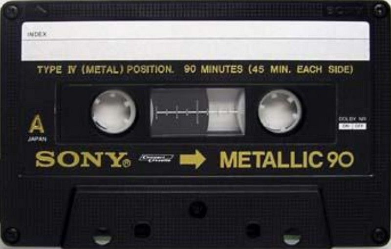 Compact Cassette: Sony  - Metallic 90