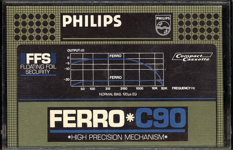 Compact Cassette: Philips  - Ultra Ferro 90