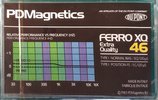 Compact Cassette PDM Ferro 46 "XQ" Type I Normal 1983 Europe