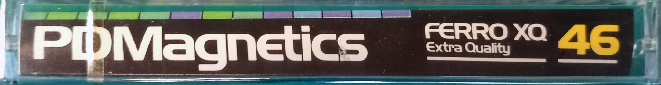 Compact Cassette PDM Ferro 46 "XQ" Type I Normal 1983 Europe