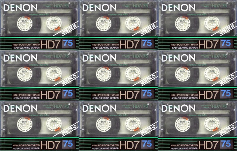 Compact Cassette: Nippon Columbia / Denon Denon - HD7 75