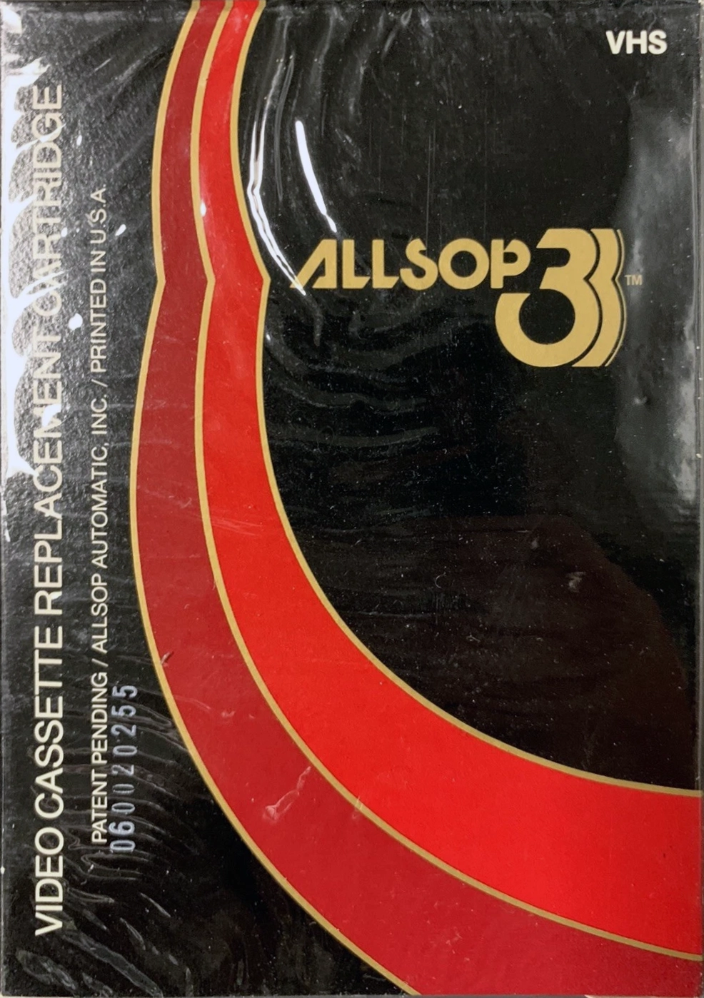 VHS, Video Home System Allsop Cleaning Cassette 1983 USA