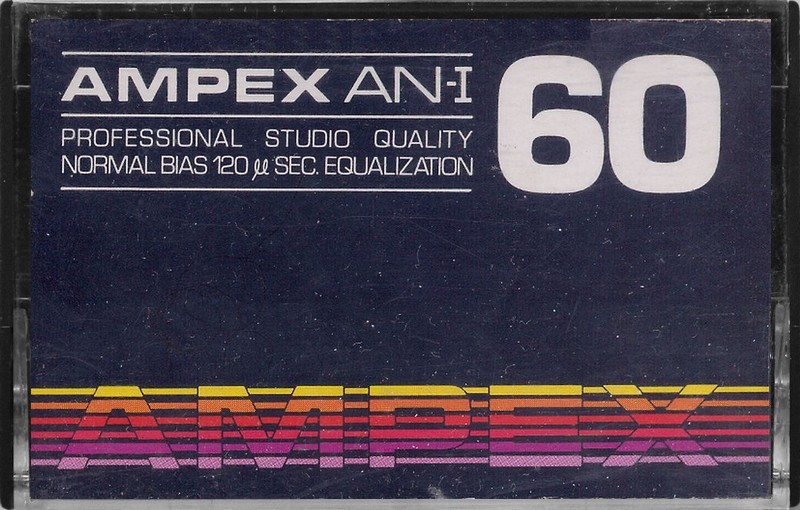 Compact Cassette Ampex AN-I 60 Type I Normal Mexico
