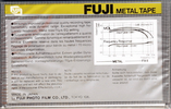 Compact Cassette Fuji Metal Tape 46 Type IV Metal 1980 Europe, North America