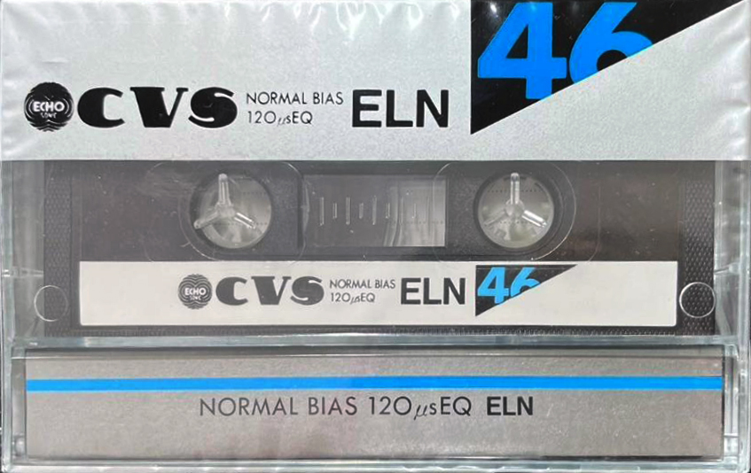 Compact Cassette CVS ELN 46 Type I Normal Japan