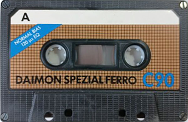 Compact Cassette Daimon SF 90 Type I Normal 1982 Germany