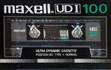 Compact Cassette Maxell UDI / UD1 100 Type I Normal 1985 Europe
