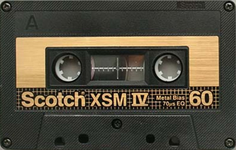 Compact Cassette: 3M Scotch - XSM IV 60