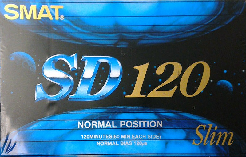 Compact Cassette Smat SD 120 Type I Normal 1992 South Korea