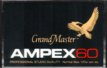Compact Cassette Ampex Grand Master 60 Type I Normal 1978 USA