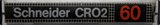 Compact Cassette Schneider CRO2 60 Type II Chrome 1980 Germany