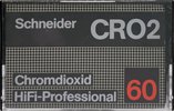 cover of Cassette Schneider CRO2 Type II Chrome