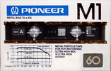 Compact Cassette Pioneer M1 60 Type IV Metal 1981 Japan